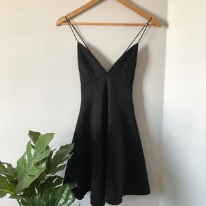 formal/fancier black dress